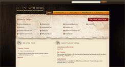 Desktop Screenshot of decentweblinks.com